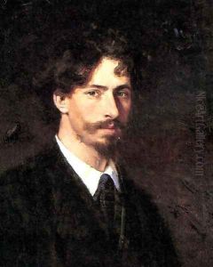 Self-portrait by Repin Iliya