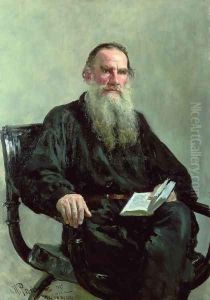 Portrait of Lev Tolstoy