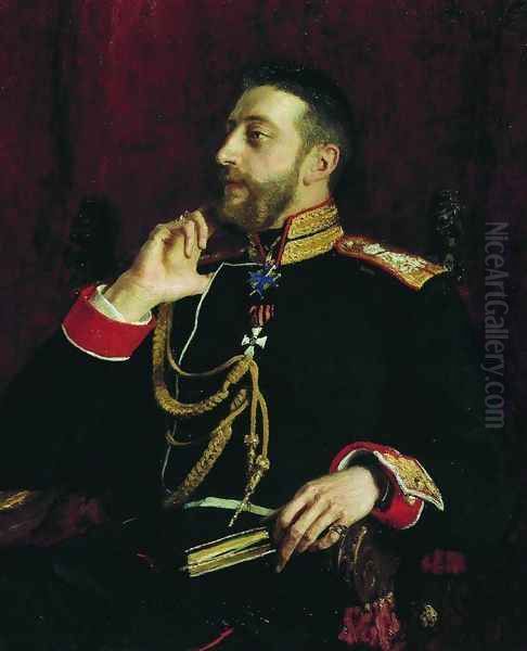 Portrait of poet Grand Prince Konstantin Konstantinovich Romanov - view 1