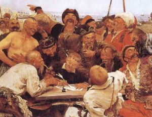 The Reply of the Zaporozhian Cossacks to Sultan of Turkey