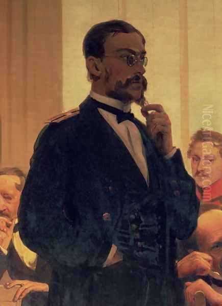 Nikolai Andreyevich Rimsky-Korsakov (1844-1908), from Slavonic Composers, 1890s - view 1