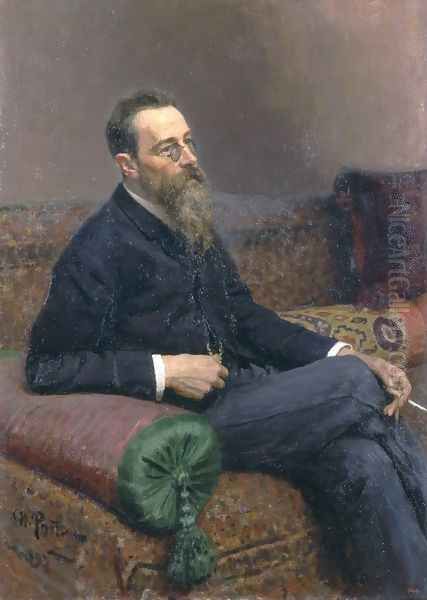 Portrait of Composer Nikolai Andreyevich Rimsky-Korsakov - view 1
