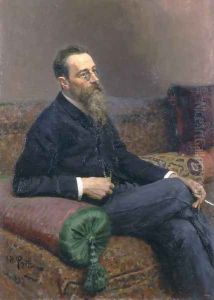 Portrait of Composer Nikolai Andreyevich Rimsky-Korsakov