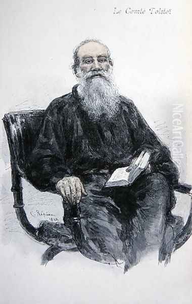 Lev Nikolaevich Tolstoy (1828-1910), 1888 - view 1