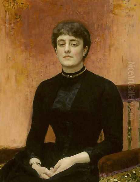 Jelizaveta Zvantsevan muotokuva - view 1