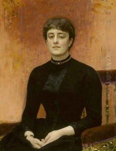 Jelizaveta Zvantsevan muotokuva by Repin Iliya