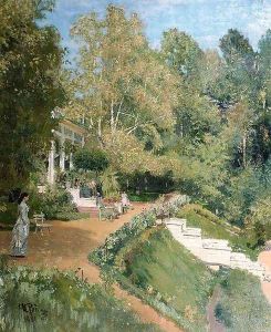Summer day in Abramtsevo by Repin Iliya