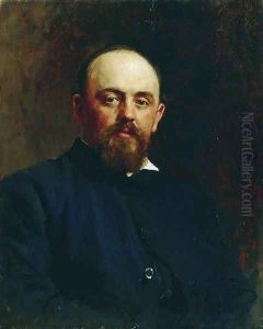 Portrait of railroad tycoon and patron of the arts Savva Ivanovich Mamontov 2