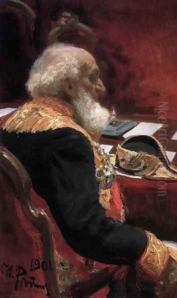 Portrait of geographer, statistician, honorary member of the Academy of Sciences and Academy of Arts and member of - view 1