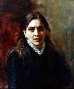 Portrait of Pelageya Antipovna Strepetova (1850-1903) 1882