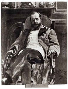Portrait of Cesar Cui (1835-1918) 1890