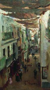 Street of the Snakes in Seville by Repin Iliya