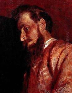 Portrait of painter Vladimir Karlovich Menk