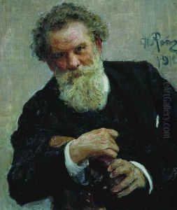 Portrait of writer Vladimir Galaktionovich Korolenko