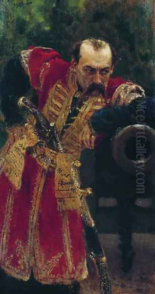 Zaporozhian colonel - view 1