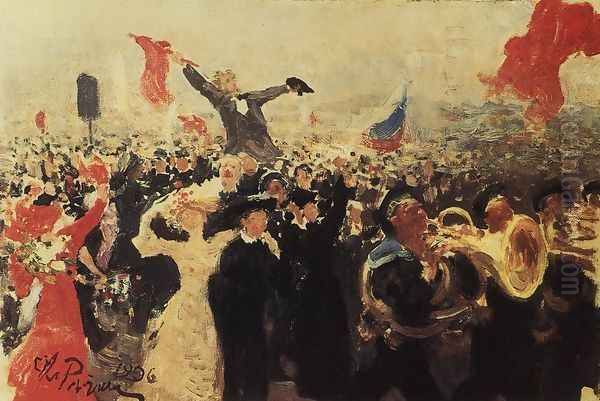 Demonstration on October 17, 1905 2 - view 1