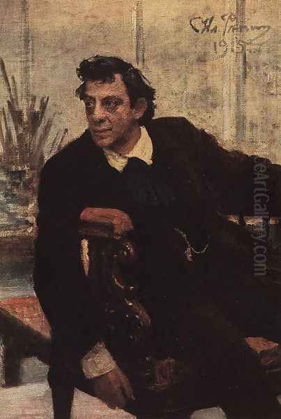 Portrait of actor Pavel Vasilyevich Samoylov - view 1