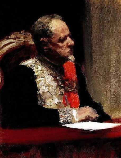 Portrait of Minister of Ways of Communication and member of State Council, Prince Mikhail Ivanovich Khilkov - view 1