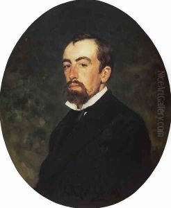 Portrait of painter Vasily Dmitrievich Polenov