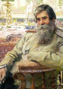 Portrait of the neurophysiologist and psychiatrist Vladimir Mikhailovich Bekhterev