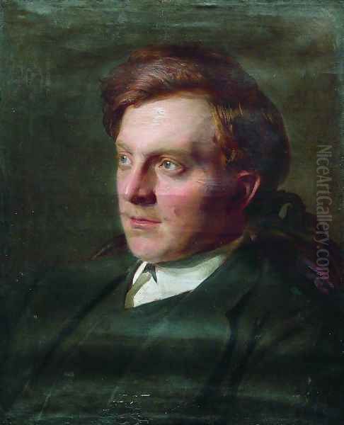 Portrait of Ivan Timofeevich Savenkov in his St. Petersburg university student years - view 1