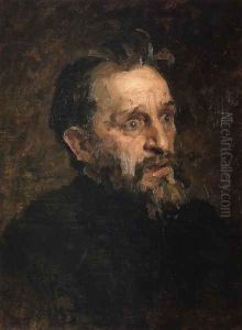 Portrait of painter Grigory Grigoryevich Myasoyedov 2