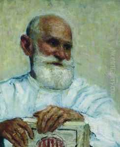 Portrait of the physiologist Ivan Petrovich Pavlov