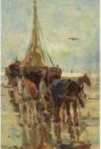 Bringing In The Catch by Gerhard Arij Ludwig Morgenstje Munthe