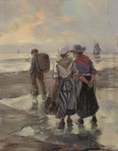 Waiting For The Catch by Gerhard Arij Ludwig Morgenstje Munthe