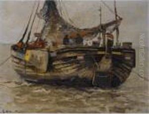 A Bomschuit In The Breakers by Gerhard Arij Ludwig Morgenstje Munthe