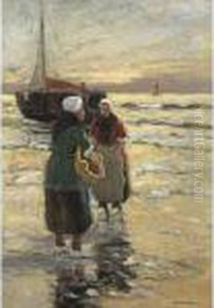 Fisher Women On The Beach - view 1