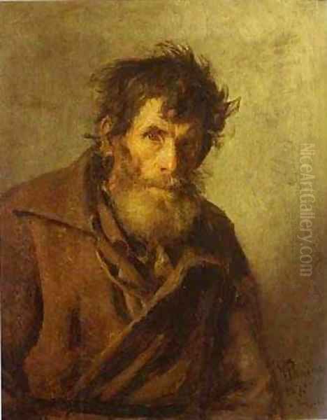 A Shy Peasant 1877 - view 1