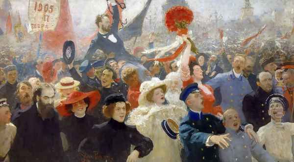 Demonstration on October 17, 1905 - view 1