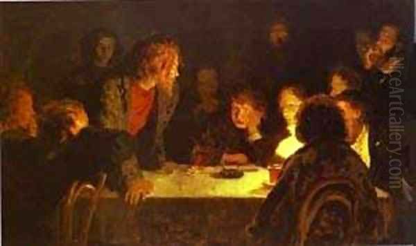 The Revolutionary Meeting 1883 - view 1
