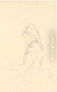 A presumed portrait of Sophie Menter (1846-1918)