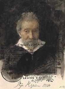 Self-portrait 3 by Repin Iliya