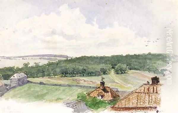 Summer - the Landscape beyond the Village - view 1