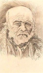 Portrait of a Man by Repin Iliya