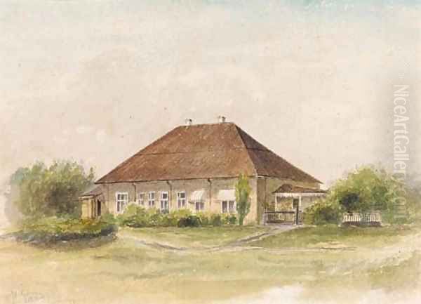 Summer - the House in the Country - view 1