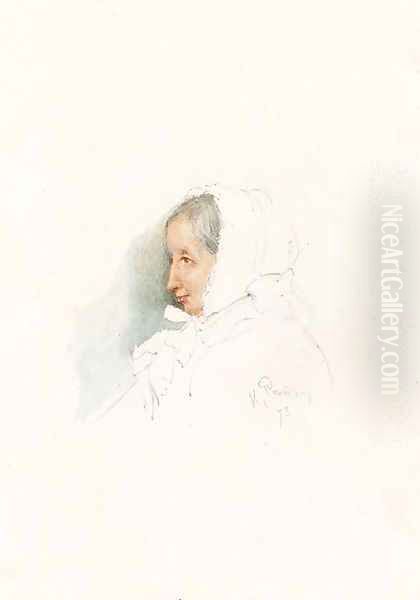 Portrait of an elderly Lady - view 1