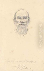 Portrait of Lev Nikolaevich Tolstoi