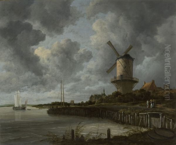 Mill At Wijk Near Duursteede - view 1
