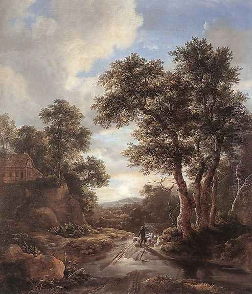 Sunrise in a Wood 1670 - view 1