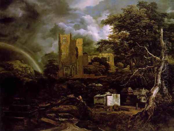 The Jewish Cemetery c 1657 - view 1