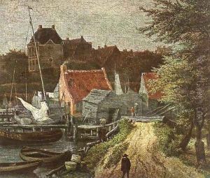 View of Amsterdam (detail)