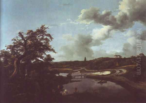 Banks of a river - view 1