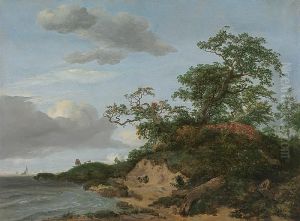 Dunes by the sea by Jacob Van Ruisdael