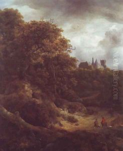 Benthim casle3 by Jacob Van Ruisdael