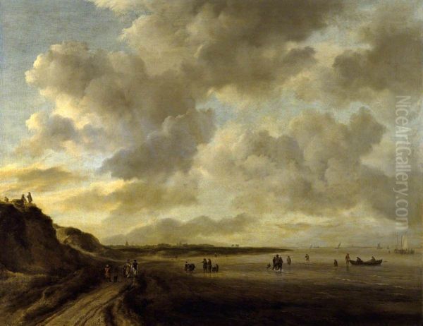 Beachscape with dunes - view 1