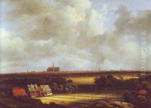 View of haarlem with bleaching grounds2